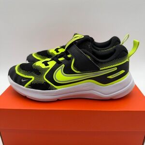 Nike Cosmic Runner PSV Kids Running Shoes Black Volt Size 3Y